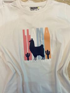 Llama With No Drama Tshirt