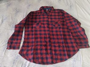 Red & Blue Plaid Shirt