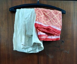 Biba Pure Cotton 3 Piece Anarkali Suit Set