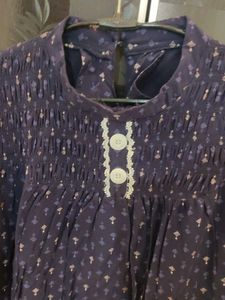 Elegant Navy Blue Top