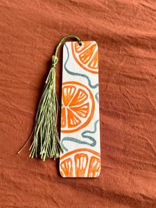 Hand Painted Tea Bookmark
