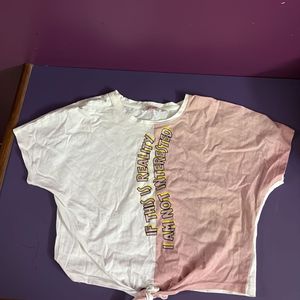 Cute Graphic Print Tee