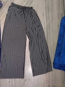 Two Striped Flared Pants