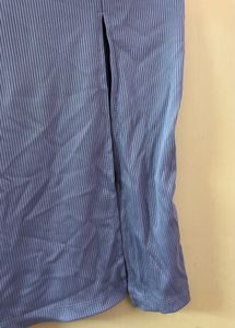 Stylish Periwinkle Midi Dress