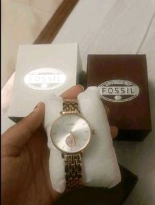 Fossil Gold Watch