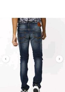 Stonewashesd Pepe Jeans With Distress Details