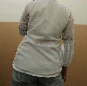 Floral Embroidered Top