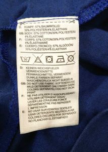 Blue Sleeveless Tank Top
