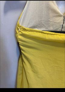 Yellow Halter Dress