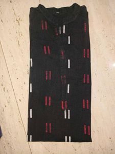 Black Cotton Kurti 🖤🌸🌟