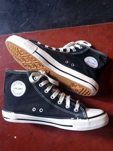 Black High Top Sneakers