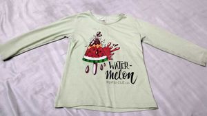 5 Cotton Full t.shirt For Kids Girls