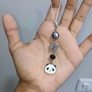 Cute Panda Phone Charm