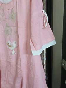 pink kurti super soft