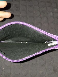 Smytten Purple Zip Pouch