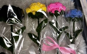 Crochet Rose ( Any 2 Random )