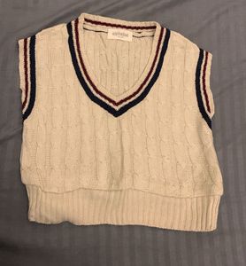 Sweater Crop Vest