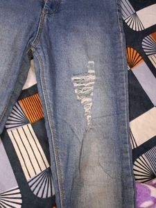 Ripped Denim Jeans