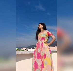 Floral Print Dress