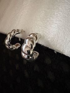 Silver Hoop Earrings