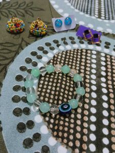 Earrings set for And bracelet free