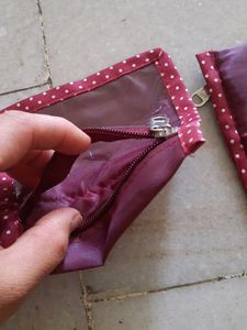 New ...pouch For Jewellery Set Of 5 Piece ,dont Miss The Quality