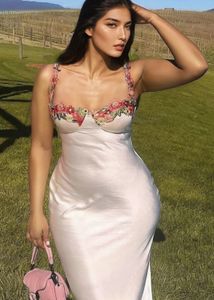 Floral Embroidered Mini Dress
