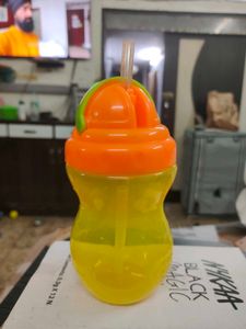 Sippy Cup - Kids Orange & Yellow