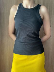 Black Skinny Fit Top