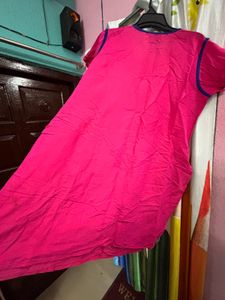 Funky Pink Mini Kurti