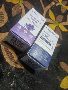 Underarm Roll On+Foot Cream