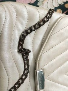 Lino Perros Cream Colour Hand Bag