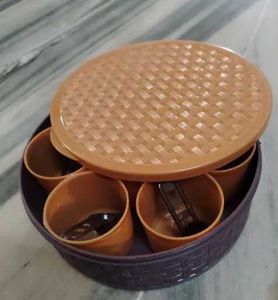 7 section hevy duty plastic  masala box