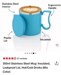 300ml Insulated Stainless Steel Mug