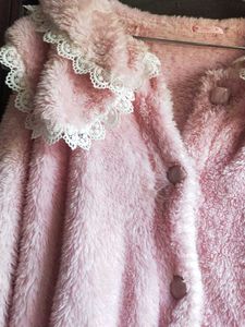 Plush Night Dress Korean
