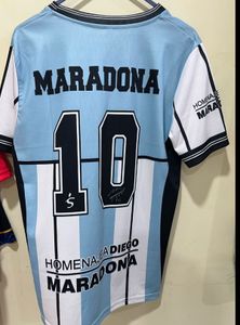 ARGENTINA 2001 MARADONA FAREWELLJERSEY