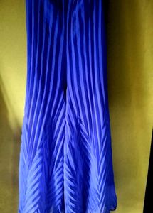 New Blue Palazzo Girls Pants