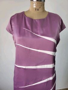 Purple Sheath Dress