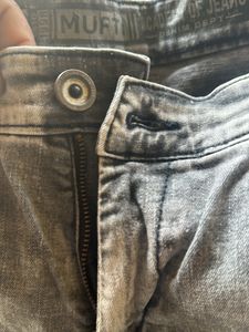Mufti Brand Tappered Stretchable Jeans 32