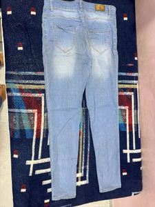 Light Wash Denim Jeans