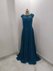 Elegant Blue Gown