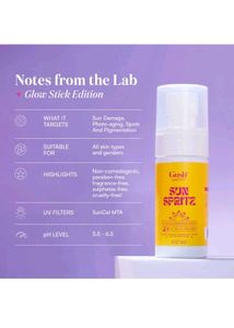 New Gush suncrean spray