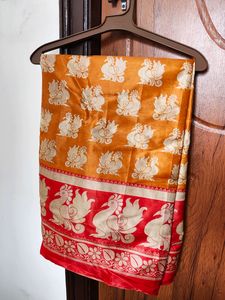 Bangalore Cotton Silk Saree Without Blouse