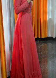 Elegant Rose Ethnic Gown
