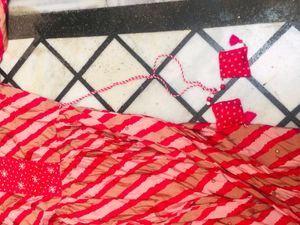 Striped Anarkali Kurti