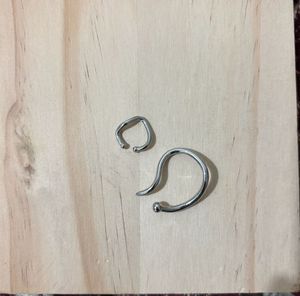 Silver Wave Earrings