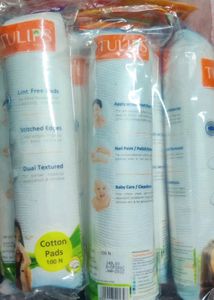 Tulips Cotton Ped 100 Piece Per Pack