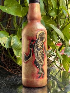 Vishu Gift - Krishna Bottle Art