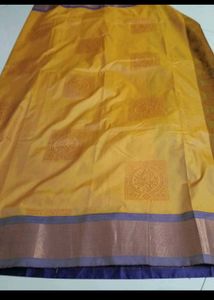 Elegant Traditional yellow  Saree