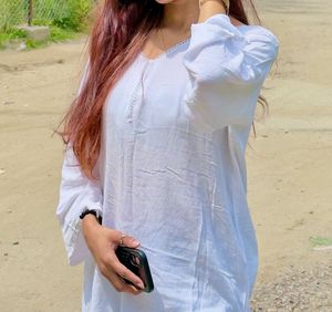 White Cotton Top